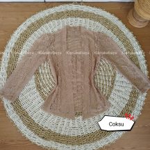 (HANYA KEBAYA) Kebaya Brokat Jumbo Mona Lengan Panjang